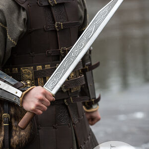 Coutelas viking «Olegg le Mercenaire»-04