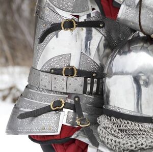 Cuirasse fantasy de chevalier médiéval