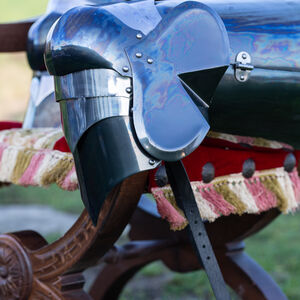 Armure de jambe pour combat « Loup Noir » par ArmStreet