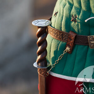 Poignard médiéval décoratif avec fourreau « Chien de Guerre »