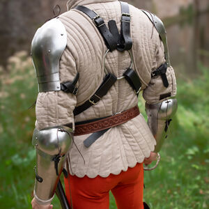 Ensemble d'armure fonctionnelle légère "Chevalier des Bois" pour WMA, AMHE Harnischfechten