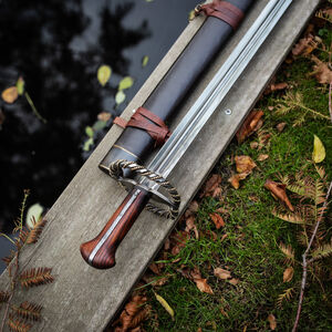 Épée courte décorative Katzbalger avec fourreau « Mercenaire »