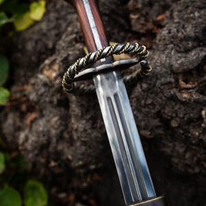 Épée courte décorative Katzbalger avec fourreau « Mercenaire »