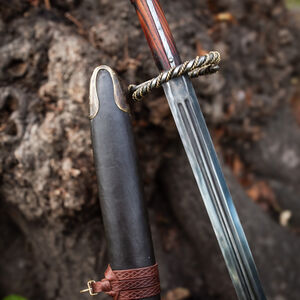 Épée courte décorative Katzbalger avec fourreau « Mercenaire »