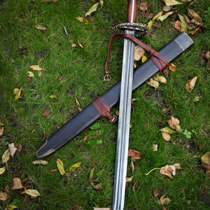 Épée courte décorative Katzbalger avec fourreau « Mercenaire »