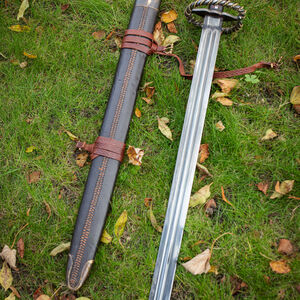 Épée courte décorative Katzbalger avec fourreau « Mercenaire »