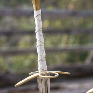 Épée Décorative Inox à Manche Laitonné « Étoile du Matin »