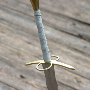 Épée Décorative Inox à Poignée Laitonnée « Étoile du Matin »