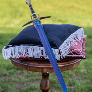 Épée Noircie Décorative avec Fourreau Style XV-XVI s. « Étoile du Soir »-06