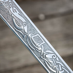 Épée Viking Décorative Gravée en Acier Inoxydable 1 mm