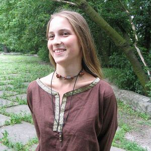 FLAX CHEMISE AND OVERTUNIC