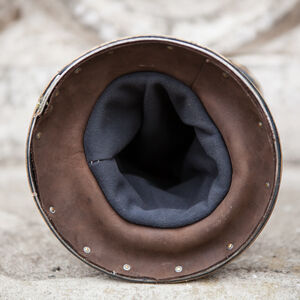 Intérieur des gantelets articulés hourglass « Garde du Roi» avec extérieur en cuir d'ArmStreet