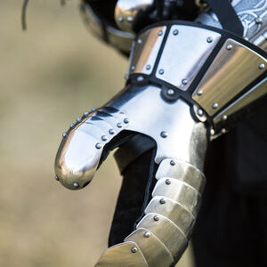 Gantelets médiévaux fonctionnels de combat