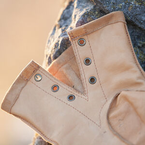 Gants d'escrime en cuir rembourrés « Chien de Guerre »