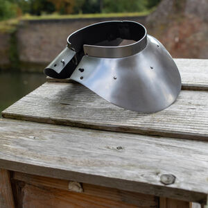 Gorgerin montant léger fonctionnel "Chevalier des Bois" armure du cou pour WMA HEMA Harnischfechten