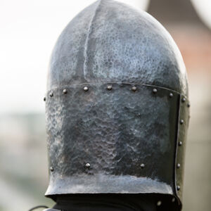 Heaume casque médiéval de chevalier Sugarloaf pour vente