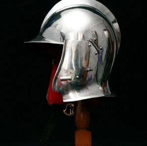 Bourguignotte fonctionnel fait main sans les visières d'ArmStreet