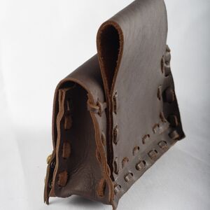 Le sac petit médiéval en cuir faits à la main ArmStreet