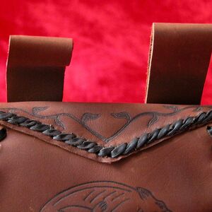 Le sac pochette médiévale en cuir ArmStreet
