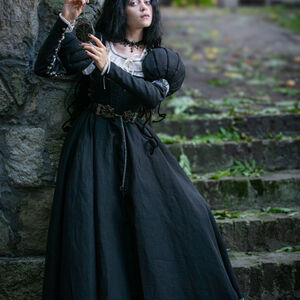 Robe de sorcière « Citrouille au Crépuscule »