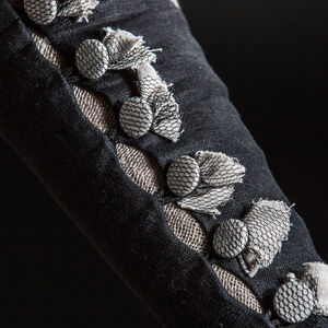 Manches détachables pour robe médiévale gothique « Toile d'araignée » 