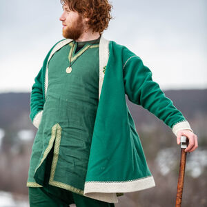 Manteau celtique de leprechaun fantasy LARP