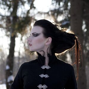 Manteau gothique « Merle Noir » par ArmStreet