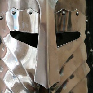 MEDIEVAL HELM HELMET FANTASY BARBUTA