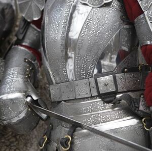 Cuirasse décapée médiévale de style occidental d'ArmStreet