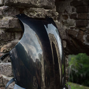 Plastron monobloc fonctionnel léger en acier trempé à ressort "Mercenaire" pour WMA Harnischfechten