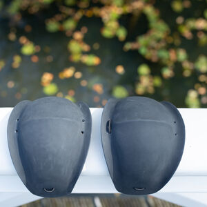 Armure AMHE des coudes, plastique noir