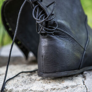 Rabais: Bottes de Femme Hauteur Genoux au Laçage Arrière «Étoile Noire» | Mat bleu | Offre unique