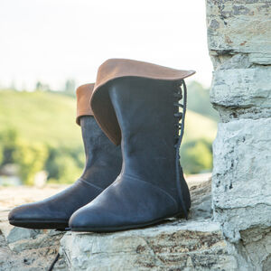 Rabais: Bottes médiévales classiques en cuir «Écuyer» | Offre unique
