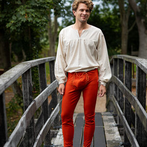 Rabais: Chausses en Laine Pantalon Médiéval Style Renaissance | Sur mesure | Taille M