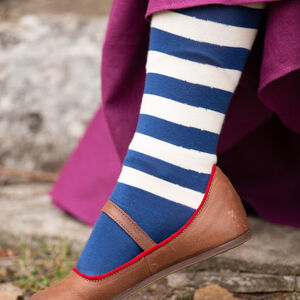 Rabais: Chaussures Carrées Type Pattes d'Ours en Cuir avec Bordure pour Femme «Rose Allemande»