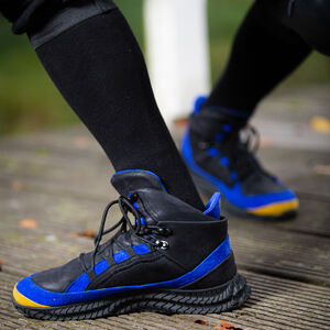 Rabais: Chaussures d’Épéiste AMHE (HEMA) Édition Sport «Dragon» | Cuir mat noir | EU-42