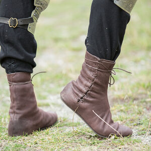 Rabais: Chaussures hautes médiévales fantastiques de campagne "Paladin" | Offre unique