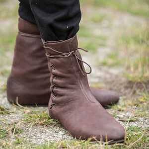 Rabais: Chaussures hautes médiévales fantastiques de campagne "Paladin" | Offre unique