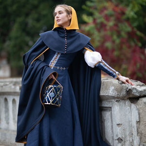 Rabais: Sac Panier en Velours et Laiton « Gardienne des Clés » | Velours rouge bourgogne