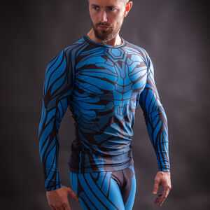 Rashguard sous-armure pour combat à épée «Futura» haut à manches longues pour les sports de combat