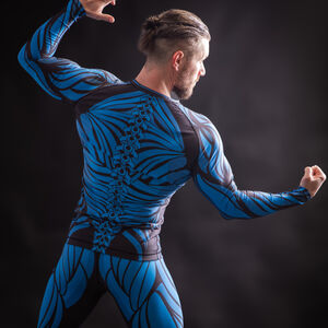 Rashguard sous-armure pour combat à épée «Futura» haut à manches longues pour les sports de combat