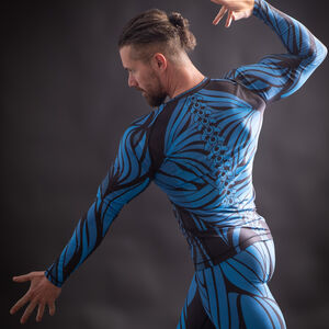 Rashguard sous-armure pour combat à épée «Futura» haut à manches longues pour les sports de combat