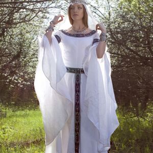 Robe médiévale de mariage fantastique « Cygne blanc » d'ArmStreet