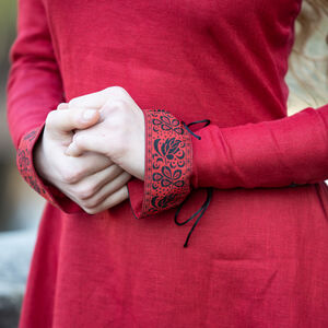 Tenue médiévale femme en lin « Princesse de l’Automne »