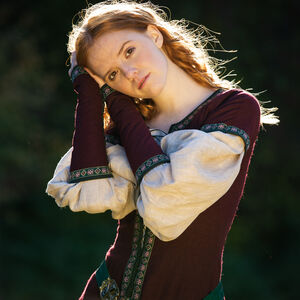 Robe en Laine aux Manches Détachables Style 14 s. Édition Limitée « Gardienne des Clés »-11