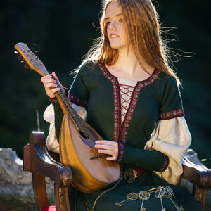 Robe en Laine aux Manches Détachables Style 14 s. Édition Limitée « Gardienne des Clés »-13