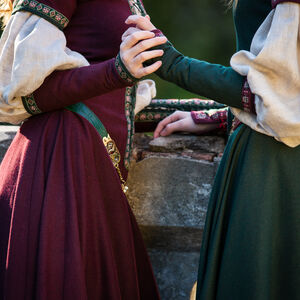 Robe en Laine aux Manches Détachables Style 14 s. Édition Limitée « Gardienne des Clés »-14