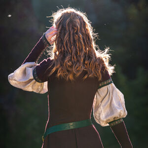 Robe en Laine aux Manches Détachables Style 14 s. Édition Limitée « Gardienne des Clés »-09