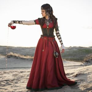 Costume médiéval pour femme ArmStreet « Fille de l'Alchimiste »