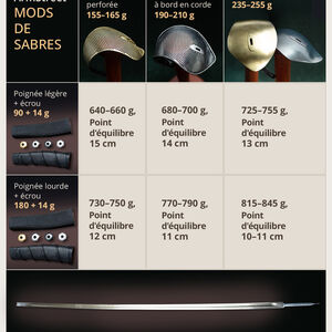 Sabre AMHE «Standard Unique» arme ArmStreet